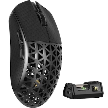 MAMBASNAKE M5 Ultra Carbon Fiber 8KHz Wireless Gaming MousePAW3950 Sensor 42K DPI39g Lightweight TriMode 24GHzBTWired Computer MiceWeb Driver Supportfor WinMacFPSMOBAEsportsBlackB