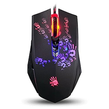 Bloody A60L Optical Gaming Mouse with Light Strike LK Switch Scroll Fully Programmable and Advance Macros A60L