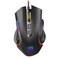 Redragon M602 Gaming Mouse Ergonomic RGB Gaming Mouse Wired with 7200 Adjustable DPI 9 Programmable Buttons Professional Software for Gamer Office Black