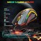 Redragon M602 Gaming Mouse Ergonomic RGB Gaming Mouse Wired with 7200 Adjustable DPI 9 Programmable Buttons Professional Software for Gamer Office Black