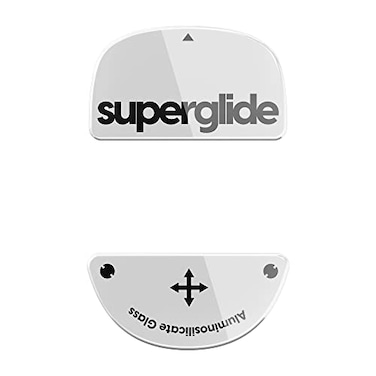 Pulsar Gaming Gears Superglide Fastest and Smoothest Mouse FeetSkates Made with Ultra Strong Flawless Glass Super Fast Smooth and Durable Sole for Vaxee XE