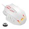 Redragon M908 Impact RGB LED MMO Gaming Mouse with 12 Side Buttons Optical Wired Ergonomic Mouse with Max 12400DPI High Precision 18 Programmable Macro Shortcuts Comfort Grip White