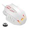 Redragon M908 Impact RGB LED MMO Gaming Mouse with 12 Side Buttons Optical Wired Ergonomic Mouse with Max 12400DPI High Precision 18 Programmable Macro Shortcuts Comfort Grip White