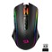Redragon Wireless Gaming Mouse TriMode 24GUSBCBluetooth Mouse Gaming 12000 DPI RGB Backlit Fully Programmable Rechargeable Wireless Computer Mouse for Laptop PC Mac Black