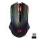 Redragon Wireless Gaming Mouse TriMode 24GUSBCBluetooth Mouse Gaming 12000 DPI RGB Backlit Fully Programmable Rechargeable Wireless Computer Mouse for Laptop PC Mac Black