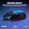 Corsair NIGHTSABRE RGB Wireless Gaming Mouse for FPS MOBA 26000 DPI 11 Programmable Buttons Up to 100hrs Battery iCUE Compatible Black