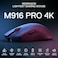 Redragon M916 PRO 3Mode Wireless Gaming Mouse HypeSpeed 4K Polling Rate 49G UltraLight 26K DPI Mouse wErgonomic Natural Grip Build Redefinable Macro Buttons Software Supported