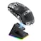 MAMBASNAKE Attack Shark X6 Wireless Gaming MouseRGB Magnetic Charging Dock49g Ultralight X3 UpgradeTriMode 24GHzBT52USBCPAW3395 Sensor 26KDPIG502 Programmable Mice for WinMac BlackTape