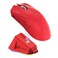 MAGIC-REFINER MAGICREFINER Attack Shark X11 59g Superlight Wireless Gaming Mouse with Magnetic RGB Charging DockBT24G WirelessWired Mouse 22000 DPI5 Programmable Buttons for PCLaptopMacRed