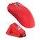 MAGIC-REFINER MAGICREFINER Attack Shark X11 59g Superlight Wireless Gaming Mouse with Magnetic RGB Charging DockBT24G WirelessWired Mouse 22000 DPI5 Programmable Buttons for PCLaptopMacRed