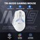 INPHIC IN9 Wireless Gaming Mouse Real TriMode 24G WirelessTypeC WiredBluetooth Mouse 10k DPl Fully Programmable RGB Lighting Hyperspeed Rechargeable Wireless Mouse for Laptop PC Computer Mac