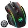 Redragon Gaming Mouse MMO Mouse Gaming UP 12400 DPI 19 Macro Programmable Buttons RGB Mouse with 12 Side Buttons 8 24g Weight Tuning for PC Laptop MOBA FPS M901K Black