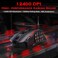 Redragon Gaming Mouse MMO Mouse Gaming UP 12400 DPI 19 Macro Programmable Buttons RGB Mouse with 12 Side Buttons 8 24g Weight Tuning for PC Laptop MOBA FPS M901K Black