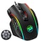 Redragon Gaming Mouse MMO Mouse Gaming UP 12400 DPI 19 Macro Programmable Buttons RGB Mouse with 12 Side Buttons 8 24g Weight Tuning for PC Laptop MOBA FPS M901K Black