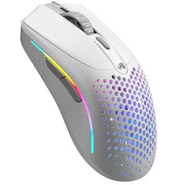 GLORIOUS Model O 2 Mini Wireless Gaming Mouse Superlight 57g up to 210hr Battery Dual Wireless 24GHz and Bluetooth 52 26K Optical Sensor 80M Clicks 6 Programmable Buttons FPS Mouse White