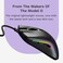 Glorious Gaming Superlight Wired PC Gaming Mouse with Honeycomb Shell 6 Programmable Buttons RGB Lighting PTFE Skates Model O 2 Mini Matte Black
