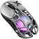GravaStar Mercury X Wireless Gaming Mouse 32000 DPI PAW 3950 Sensor 1000Hz Polling Rate Only 49g Magnesium Alloy Hollow Frame RGB Lighting 5 Programmable Buttons