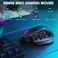 SOLAKAKA SM809 Pro MMO Gaming Mouse with 9 Side Buttons24000 DPI RGB Mouse for Gamer16 Programmable Macros MMO MouseBlack