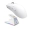 MAMBASNAKE ATTACK SHARK X1 Wireless Gaming Mouse with RGB Charging Dock PAW3395 PRO Sensor Up to 40K DPI53g Ultra Light TriMode Computer Mice1KHz Polling Rate 5 Programmable Buttons for WINMACWhite