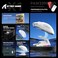 MAMBASNAKE ATTACK SHARK X1 Wireless Gaming Mouse with RGB Charging Dock PAW3395 PRO Sensor Up to 40K DPI53g Ultra Light TriMode Computer Mice1KHz Polling Rate 5 Programmable Buttons for WINMACWhite