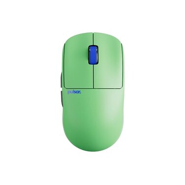 Pulsar Gaming Gears X2 Crazylight Wireless Gaming Mouse Ultra Lightweight 123 oz 35g Optical Switch 32000 DPI 750 IPS XS1 Sensor 8k Compatible Aqua Zest