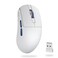 RK ROYAL KLUDGE RK M30 Wireless Gaming Mouse 24000 DPI 43g UltraLightweight PAW3311 Sensor 24GBluetoothUSBC Rechargeable Wireless Mouse with 5 Programmable Buttons for PCMac White