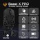 SMACKAPE WLMOUSE Beast X Pro UltraLight 39g Magnesium Gaming Mouse PAW3950 HS Sensor 8K Polling Rate 30000 DPIOM TTC Switches Customizable Side PanelsBlackTTC SwitchSide Slits