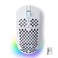 TMKB Technology Mechanical KeyBoard TMKB Falcon M1 Wireless Gaming Mouse 24000DPI Optical Sensor 180Hrs Battery Lightweight 6 Programmable Buttons RGB Strip 24GBT52USBC Wired for PCMacLaptop Matte Whi