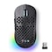 TMKB Technology Mechanical KeyBoard TMKB Falcon M1 Wireless Gaming Mouse 24000DPI Optical Sensor 180Hrs Battery Lightweight 6 Programmable Buttons RGB Strip 24GBT52USBC Wired for PCMacLaptop Matte Bla