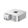RayCue MiniPack Expansion Dock for Mac mini M4 6Port USBC Hub with Dual 10Gbps Adapters 2 10G USBC 2 10G USBASD TF 30 Card Reader HighSpeed Data Transfer MultiDevice Connectivity