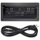 JS VI DEO JS TECHNOLOGY Tabletop Multimedia Connectivity Box with 4 AC Power2 HDMI2 RJ451 USB30 Port 1 USBC 2 Audio with 558ft Power Cord for Conference Room Office DeskBlack