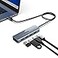 OBERSTER USB C 32 Hub 4x10 gbps 32 Port USB C Adapter Ultra Slim USB 32 Hub Data Hub Extra Light Super Speed USB HUB Adapter for MacBook ProAir iPad ProAir Surface Go XPS