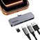 TWOPAN USB C iPhone Hub for ProRes Video Recording UltraSlim Aluminum USB 32 Dual USBC Micro SD and Charging Port Hub for iPhone 171615 ProPro Max