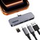 TWOPAN USB C iPhone Hub for ProRes Video Recording UltraSlim Aluminum USB 32 Dual USBC Micro SD and Charging Port Hub for iPhone 171615 ProPro Max