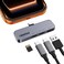 TWOPAN USB C iPhone Hub for ProRes Video Recording UltraSlim Aluminum USB 32 Dual USBC Micro SD and Charging Port Hub for iPhone 171615 ProPro Max