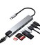 Zyerch 8 in 1 USB C Docking Station 4K HDMI 100W PD 3 5Gbps Data Ports TFSD Card Reader USB Hub for Laptop MacBook ProAirMacDellHPASUSAcerSteam Deck