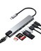 Zyerch 8 in 1 USB C Docking Station 4K HDMI 100W PD 3 5Gbps Data Ports TFSD Card Reader USB Hub for Laptop MacBook ProAirMacDellHPASUSAcerSteam Deck
