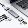 NXPGKEA USB C Hub for MacBook USBC Hub 8in2 2 HDMI 4K 60Hz 2 USB A Data Ports microSD SD Card Reader for MacBook Pro 13 Inch MacBook Air M1 M2 M3 iPad Dell XPS Lenovo Thinkpad HP Laptops