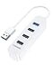 Upgrow USB 30 Hub 4Port USB Hub with 5 Gbps USB Splitter for Laptop MacBook Mac Pro Mac mini iMac Surface Pro XPS PC Flash Drive Mobile HDDWhite