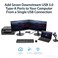 StarTech.com StarTechcom 7 Port USB 30 Hub Up To 5 Gbps 7 x USB Universal Multi Port USB Extender for Your Desktop USB Powered ST7300USB3B