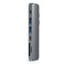 Satechi USB C Hub Adapter USBC Dongle 7 in 1 USBC with 4K HDMI 87W PD Charging USBC Data 2 USBA Data MicroSD Card Readers for MacBook AirProNeo Space Gray