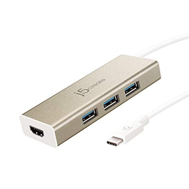 j5create USB 31 Type C to 3 USB 30 Hub with 4K HDMI Port JCH451