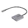 StarTech.com StarTechcom USBC to Dual HDMI Adapter USB TypeC MultiMonitor MST Hub Dual 4K 60Hz HDMI Laptop Display Extender Splitter HDR ExtraLong BuiltIn Cable Windows Only MST14CD122HD