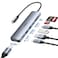 BENFEI 7in1 USB C Hub with HDMI4K60Hz 2 USBA 1 USBC Data 100W Charge SDTF Card Reader Silicone TangleFree Cable Compatible with MacBook ProAir iPad Pro iMac iPhone 15 ProPro Max