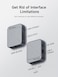 Hagibis Magnetic USB C Hub with Magsafe for iPhone 17 16 15 Pro Max 7 in 1 TypeC Docking Station 4K60Hz HDMI SD30 TF30 Card Solt 100W PD 10Gbps USBC AUX for MacBook Pro Air iPad Pro TC100