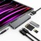 NXPGKEA iPad Pro M4M2M1 1311129 iPad Air 5 7 in 1 Adapter 4K 60Hz HDMI 35mm Headphone Jack USB30 USB C PD Charging Data SDMicro SD Card Reader