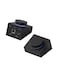 Hagibis Knob USB C Hub with Shortcut Buttons RGB TypeC Docking Station with 4K60Hz HDMI 100W PD 5Gbps USBC 2 USB30 25G RJ45 AUX SD30 Micro SD30 for MacBook iPad Pro Laptop Black 25G