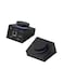 Hagibis Knob USB C Hub with Shortcut Buttons RGB TypeC Docking Station with 4K60Hz HDMI 100W PD 5Gbps USBC 2 USB30 25G RJ45 AUX SD30 Micro SD30 for MacBook iPad Pro Laptop Black 25G