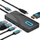 SABRENT USB C Hub 5in1 10Gbps USBA USBC Ports Single 4K60Hz HDMI 100W PD Input 80W Laptop Charging Compact Aluminum Docking Station for MacBook iPad Laptops Tablets HBTG5P