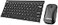 Arteck Bluetooth Keyboard and Mouse Combo Ultra Compact Slim Stainless Full Size Keyboard and Ergonomic Mice for ComputerDesktopPCLaptopSurface and Windows 1087 Built in Rechargeable Battery